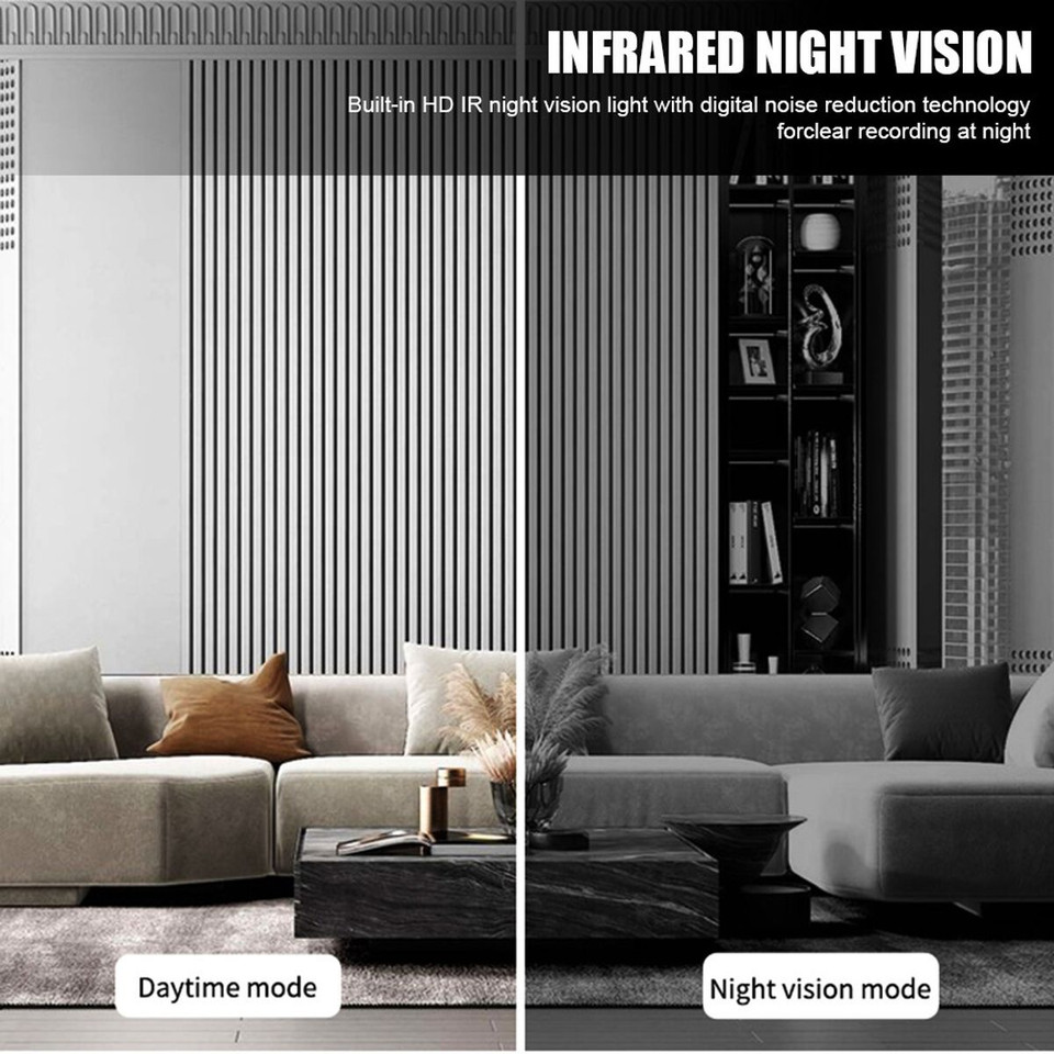 HD 1080P Wireless Wifi Mini Hidden Camera Night Vision Security IP Camera  product image