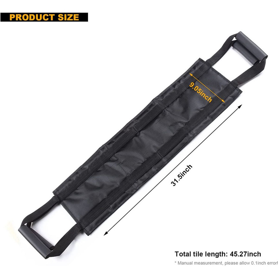 Nursing Transfer Belt, Elderly Support, Patient Moving Assist Support, Bed Elevation Care, Thick Safety Aid Padding product image