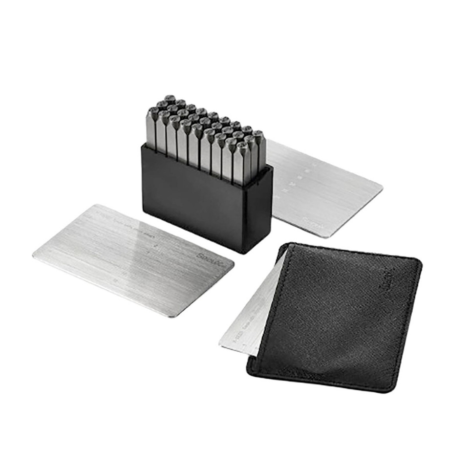 SecuX® X-SEED Plus Stainless Steel Crypto Seed Phrase Storage & Punch Set product image