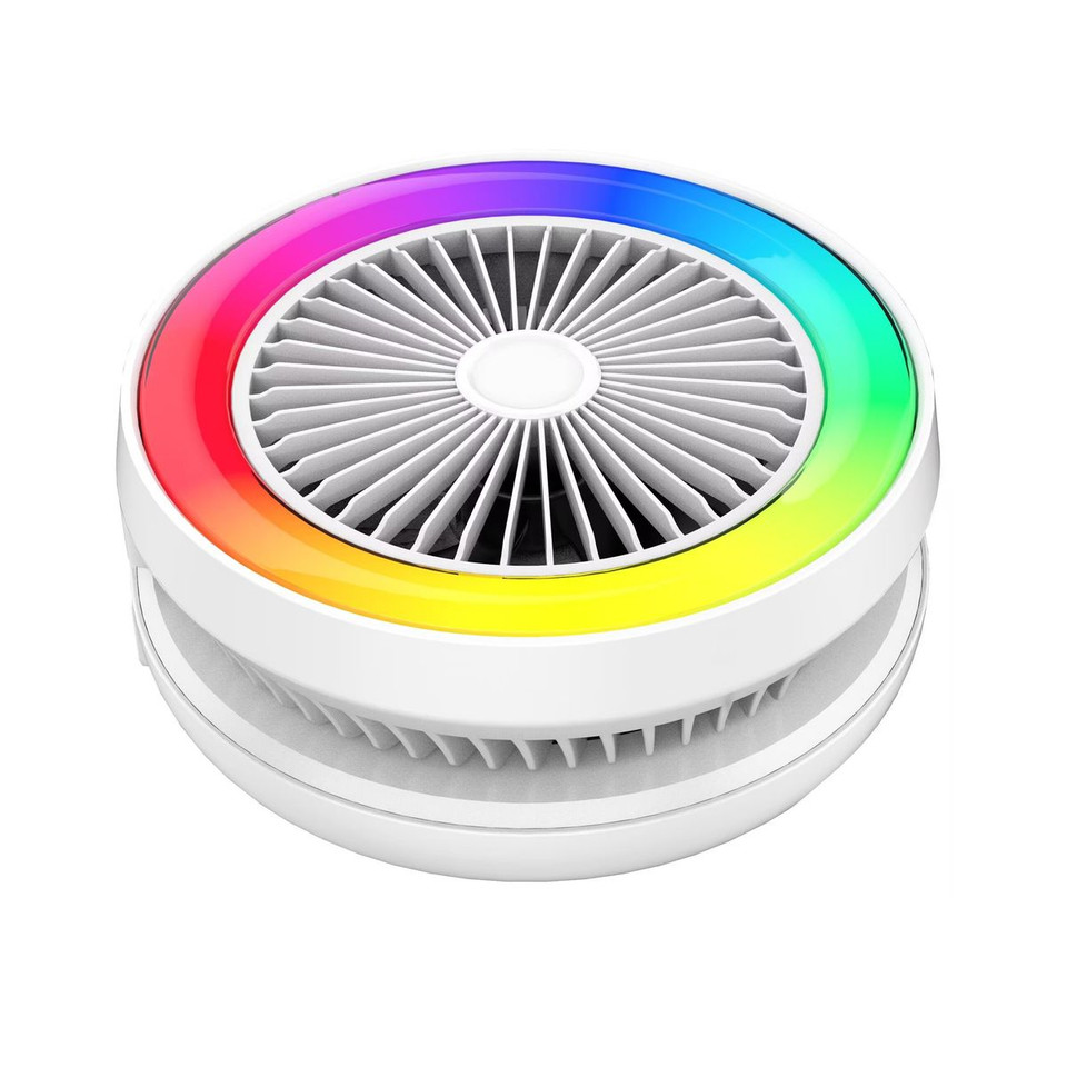 Mini Portable Super Bass Music Player with Fan & LED Light product image