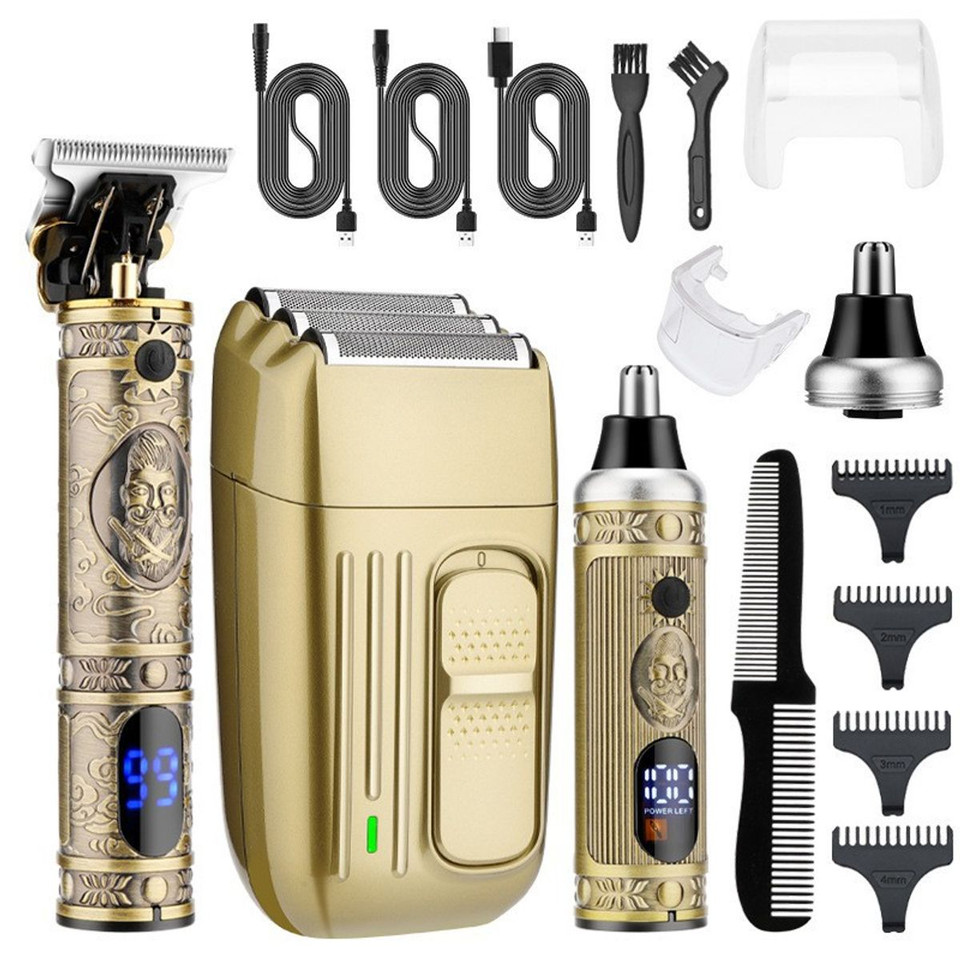Hair Trimmer Clippers for Men Nose Hair Trimmer Shaver Set Electric Shaver Razor for Hair Cutting Grooming Kit product image