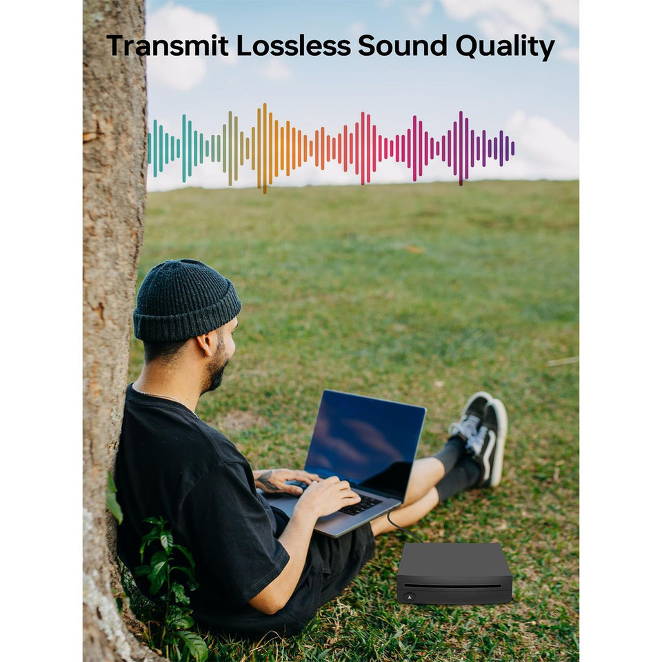External USB CD Player for Car,Homlab Portable Plugs in CD Player with Extra USB Cable,for Car Without CD Player,Laptop,TV,Mac,Computer,for Android 4.4 and Above Navigation,Black product image
