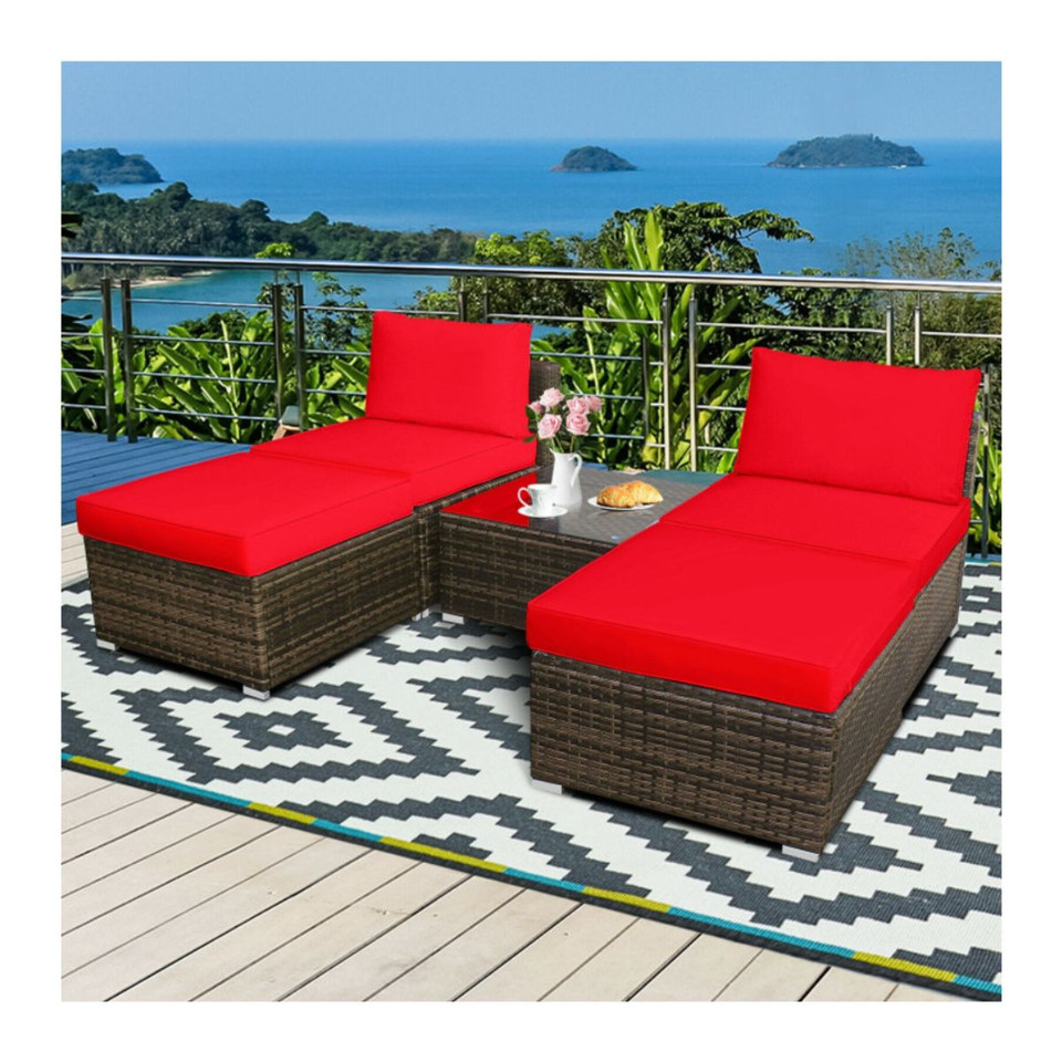 4-Piece Rattan Wicker Furniture Set  product image