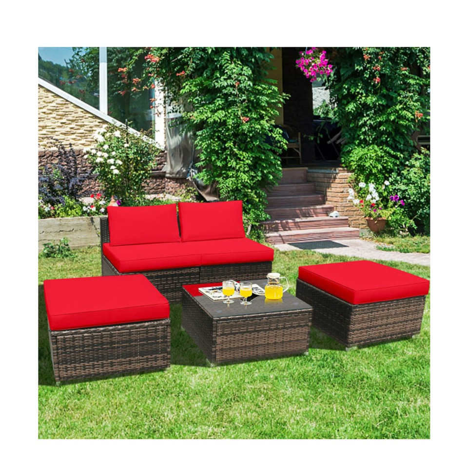 4-Piece Rattan Wicker Furniture Set  product image