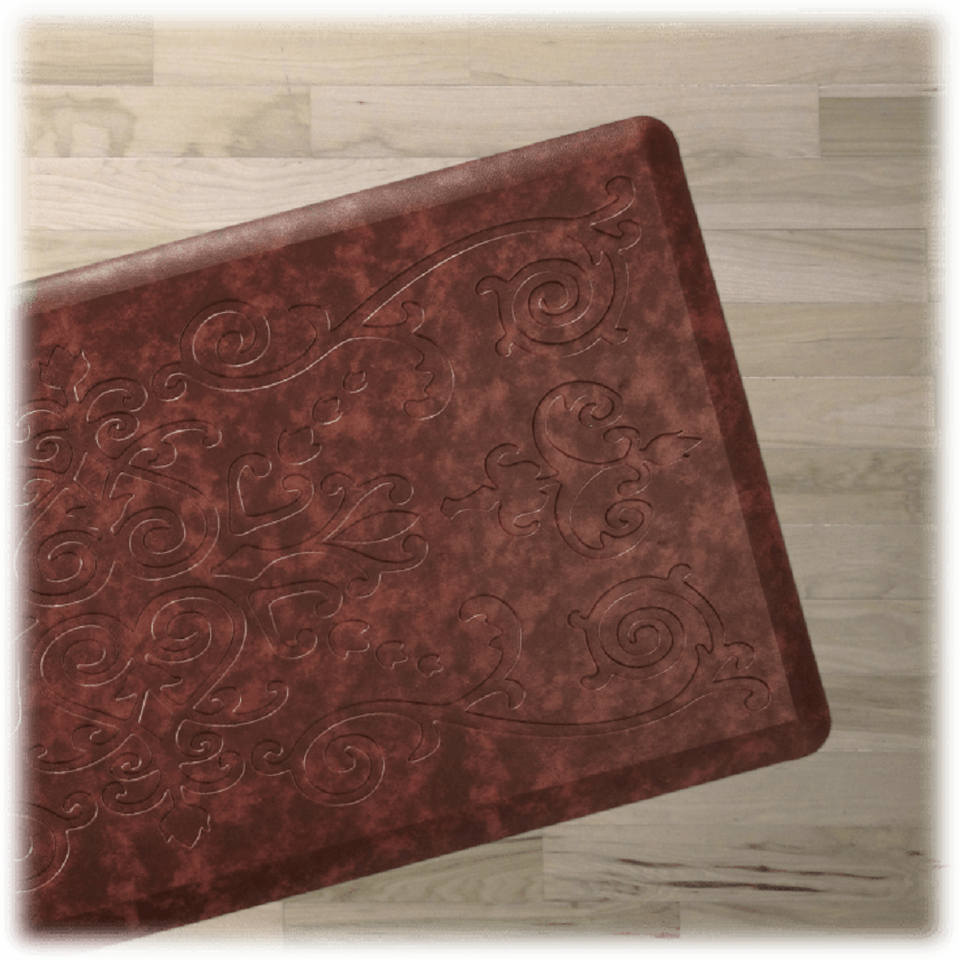 Medallion Embossed Oil & Stain-Resistant Anti-Fatigue Mat (3 Sizes) product image
