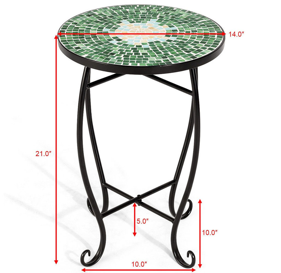 Mosaic Indoor/Outdoor Accent Table product image