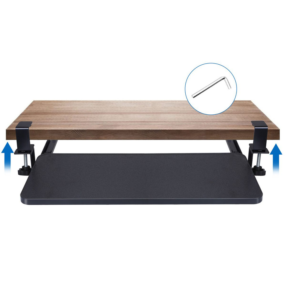 NewHome™ Sliding Under Desk Keyboard Mouse Tray product image