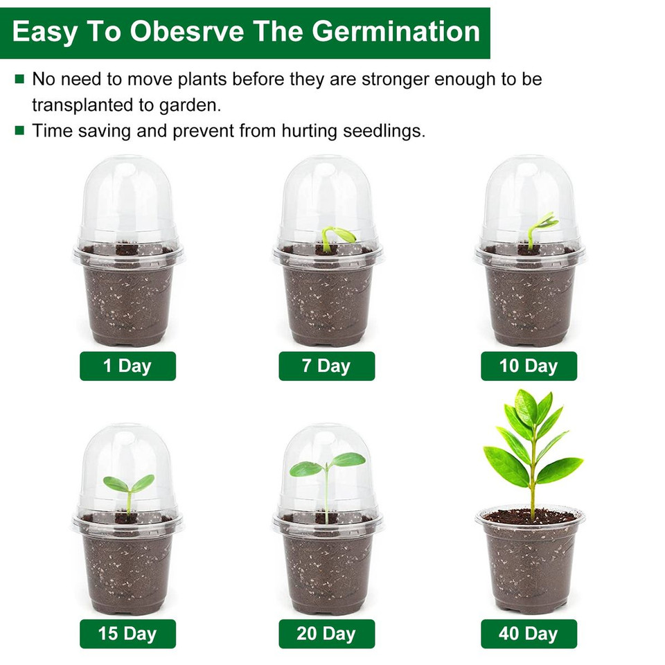 iMounTEK® Plant Nursery Pot with Lid (30-Pack) product image