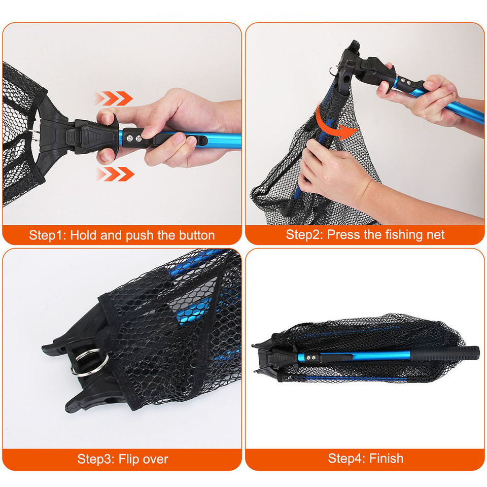 Lushazer® Collapsible Fishing Net product image
