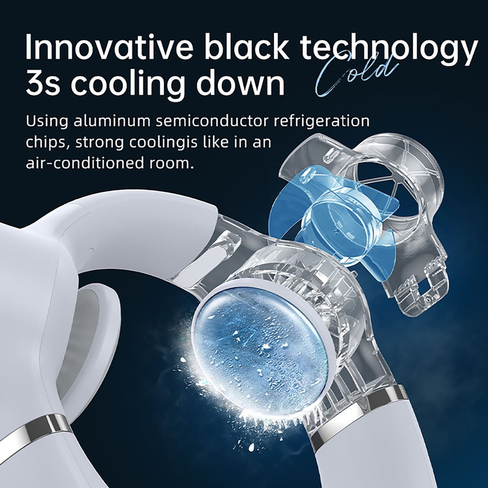 Portable Air Conditioners Neck Fan Air Conditioner with 3 Speeds Portable Ac Wearable Air Conditioner for Traveling/Home/Office/Outdoor product image