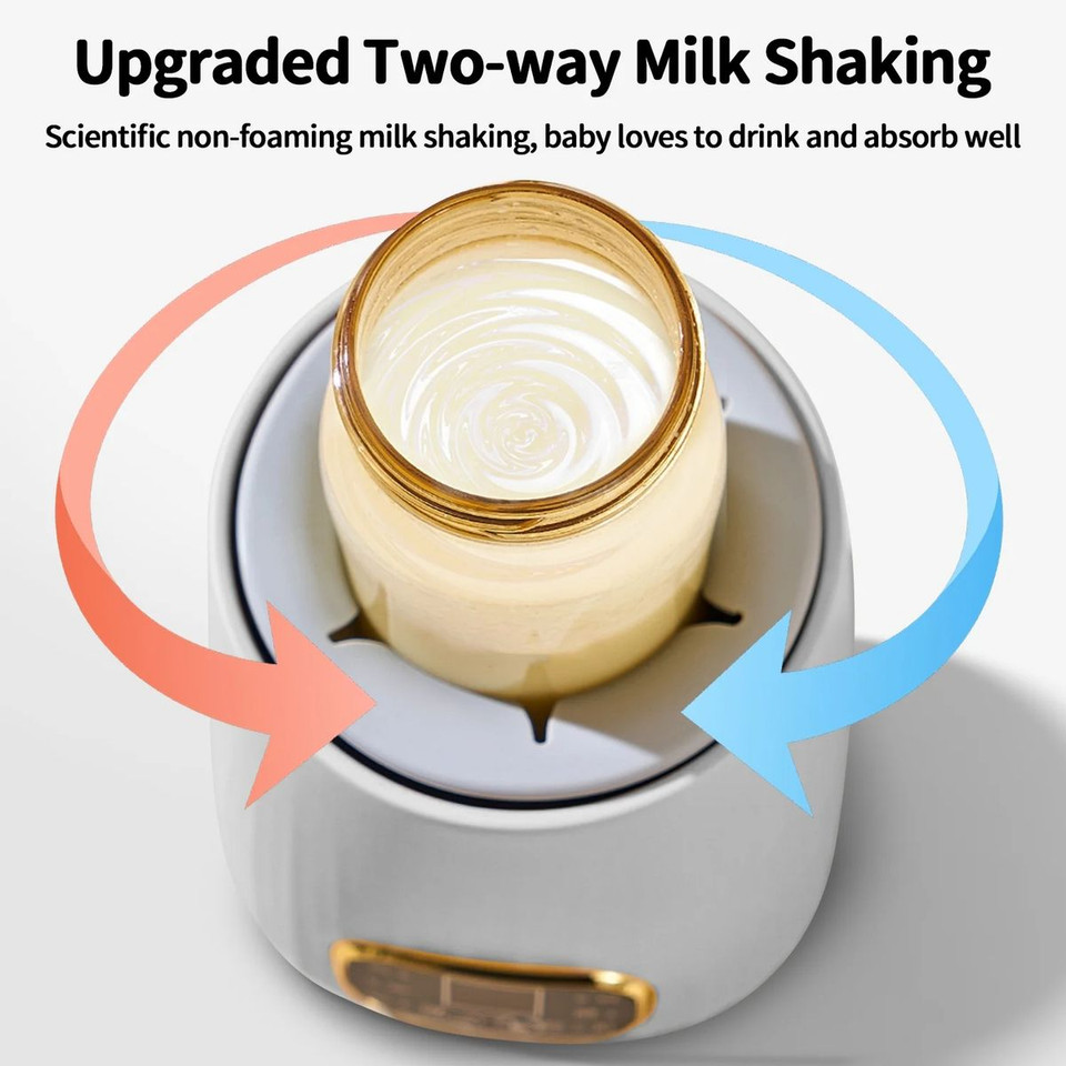 Intelligent Electric Breastmilk Shaker, Constant Temperature Thawing And Heat Preservation Three-in-one Breastmilk Shaker Color White product image