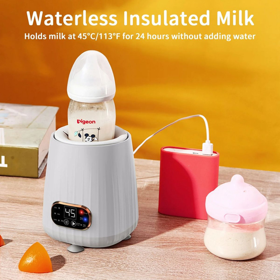 Intelligent Electric Breastmilk Shaker, Constant Temperature Thawing And Heat Preservation Three-in-one Breastmilk Shaker Color White product image
