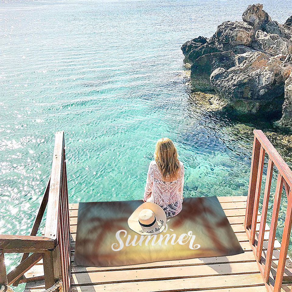 2-in-1 Windproof Beach Backpack Towel product image