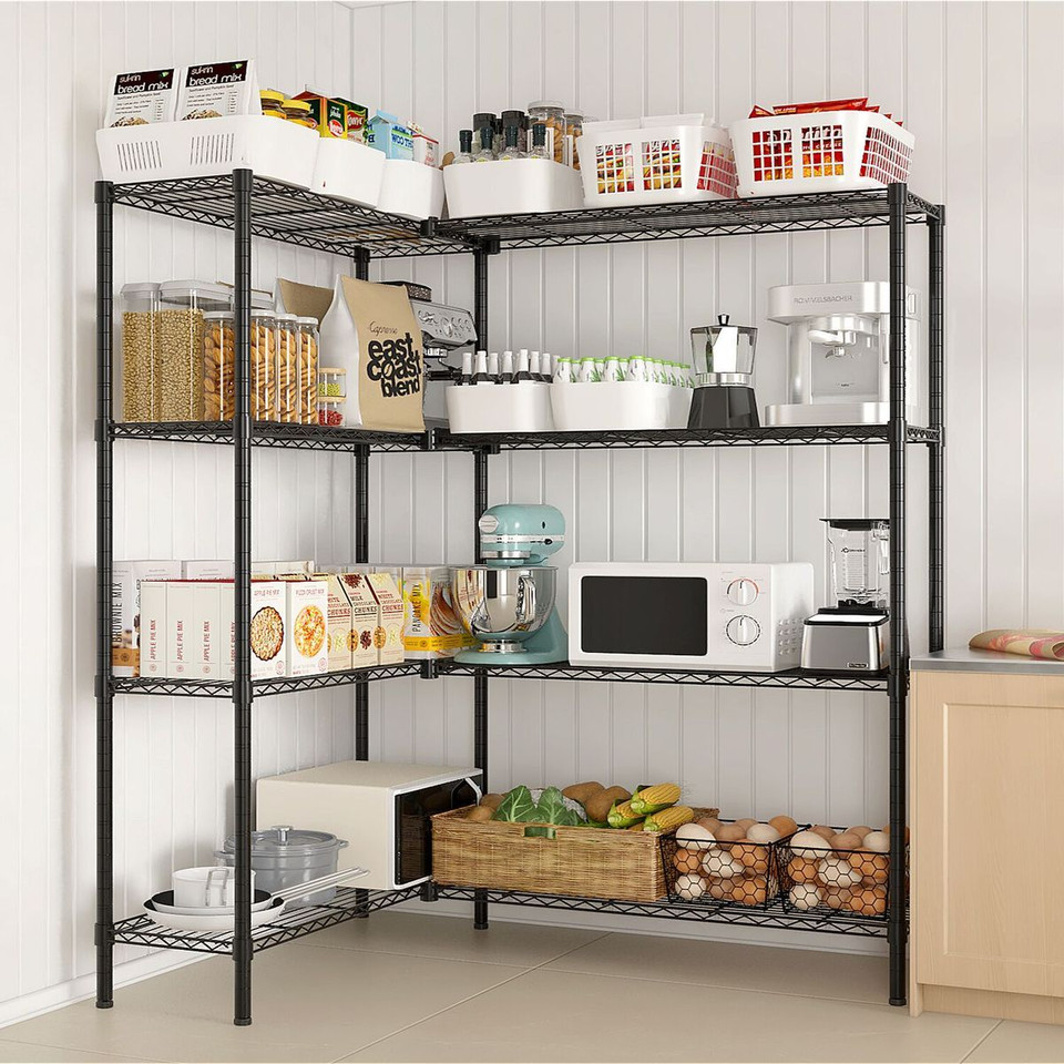 2-Piece Adjustable Heavy Duty Storage Shelving Unit product image