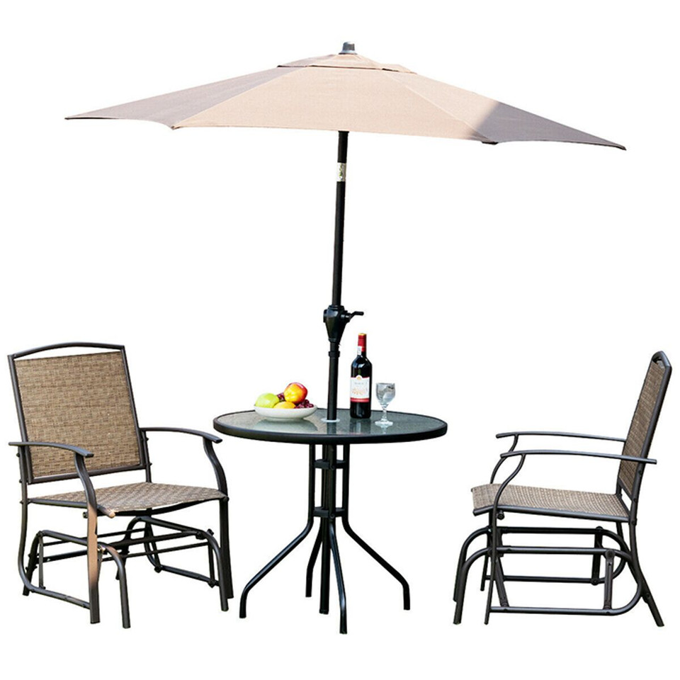 Outdoor Patio Rocking Glider Chairs (1- or 2-Pack) product image
