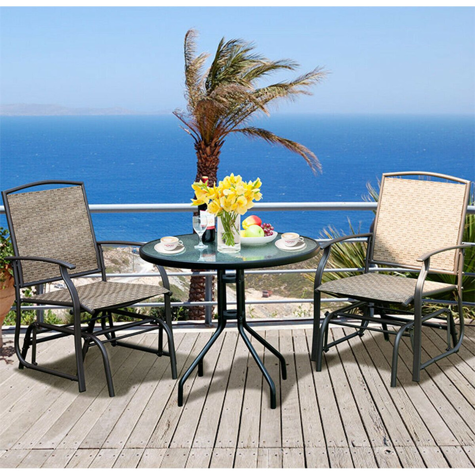 Outdoor Patio Rocking Glider Chairs (1- or 2-Pack) product image