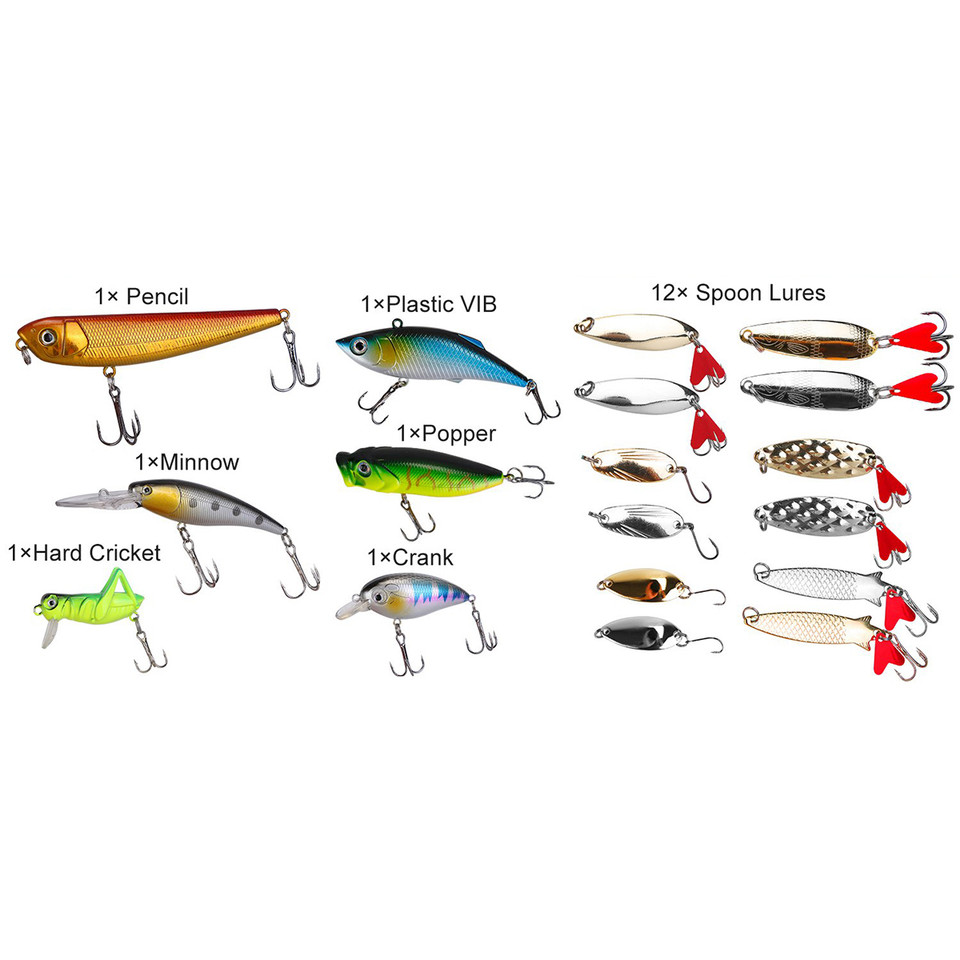 LakeForest® 375-Piece Fishing Lure Kit product image