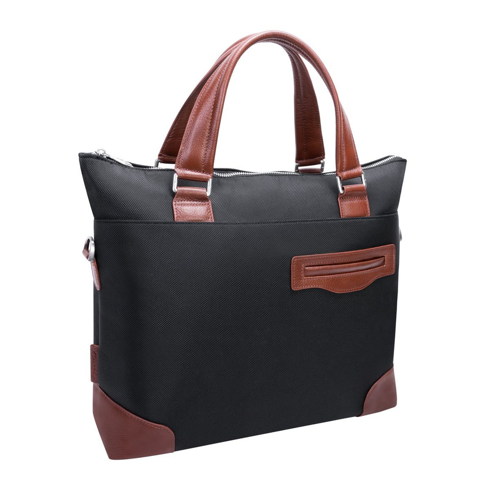 EASTWARD 15” Nylon Two-Tone Tablet and Laptop Briefcase product image