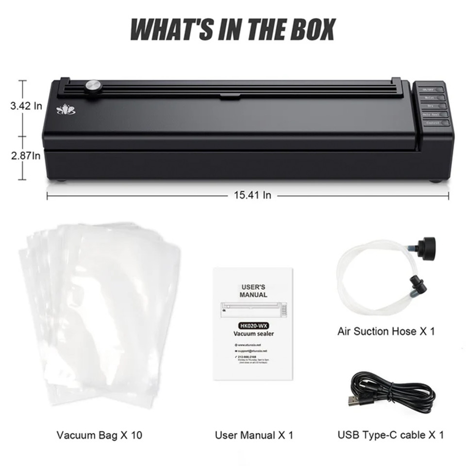 Etunsia® Cordless Food Vacuum Sealer product image