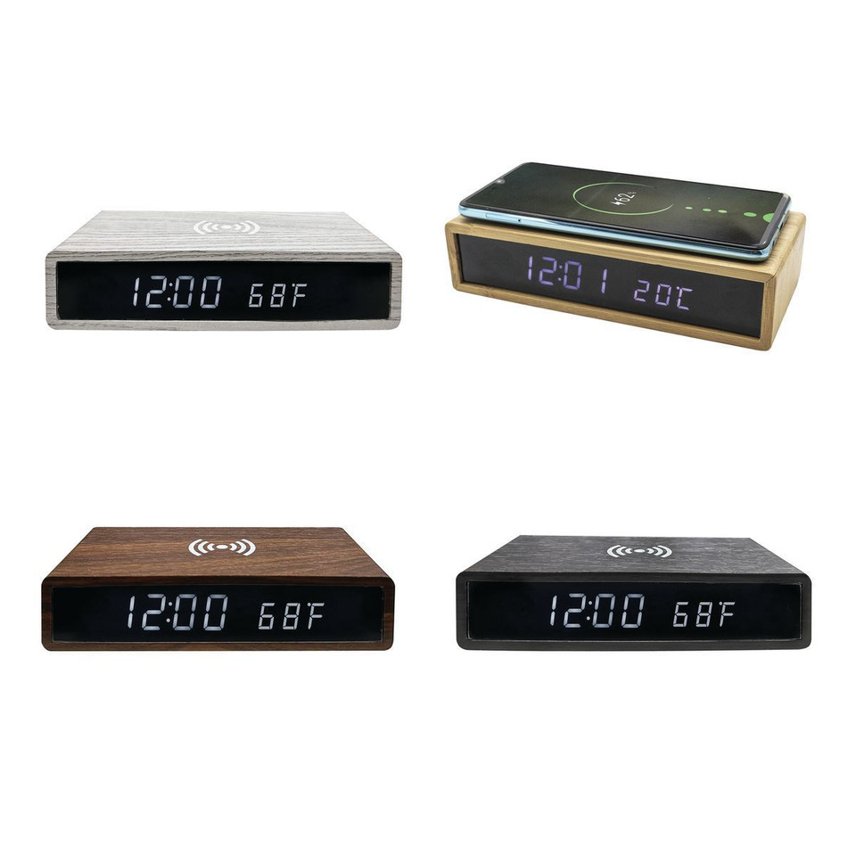 Zummy Wireless Charger Clock with LED product image