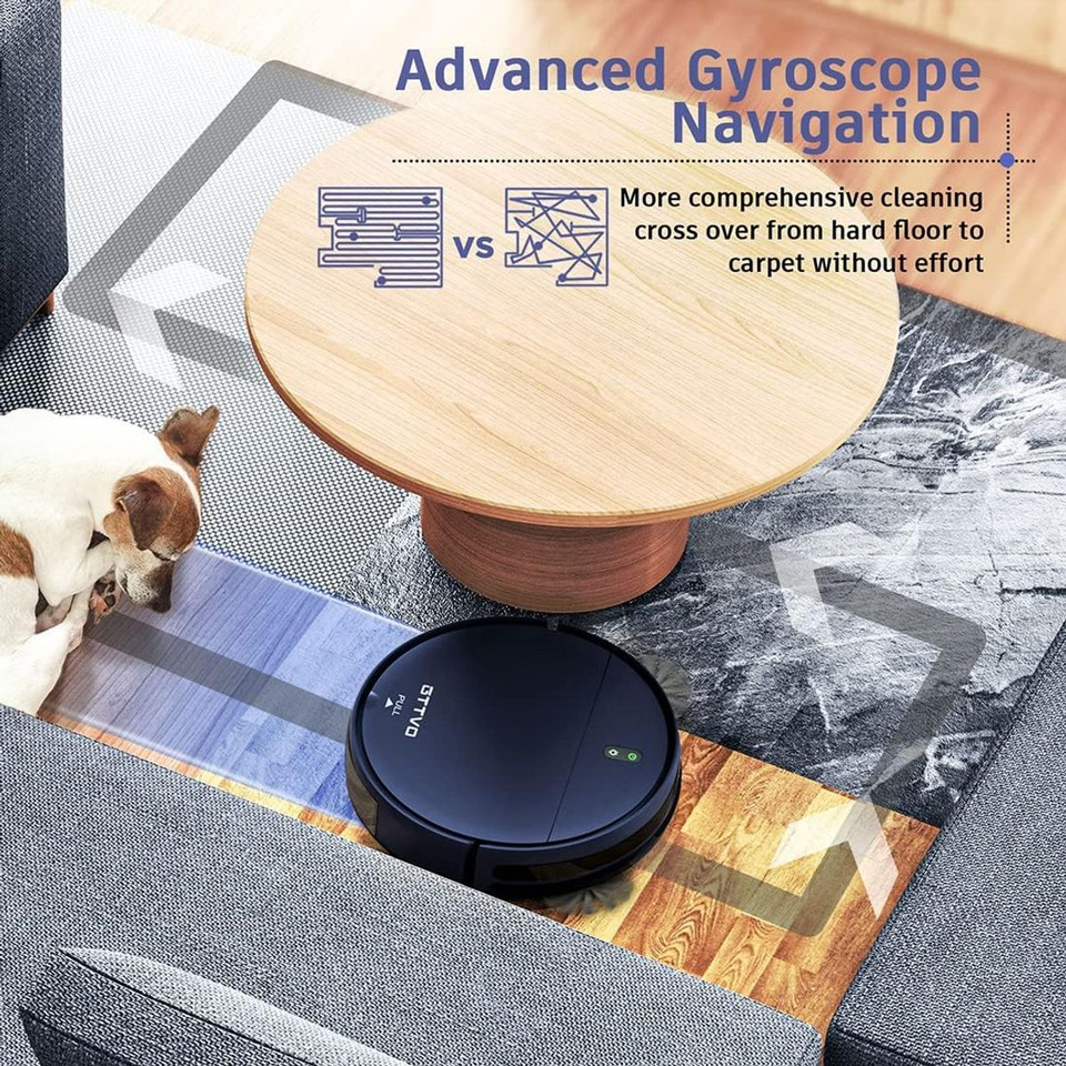 GTTVO 2-in-1 Mopping Robot Vacuum Cleaner product image