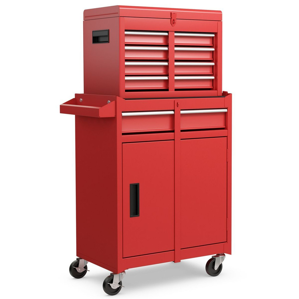 2-in-1 Tool Chest and Cabinet with 5 Drawers product image