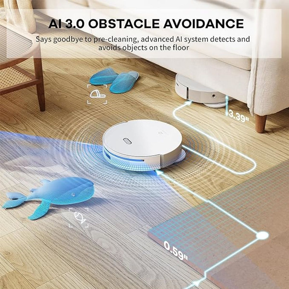 Lynkbey M20 Pro Robot Vacuum Mop with Auto Cleaning & Drying product image