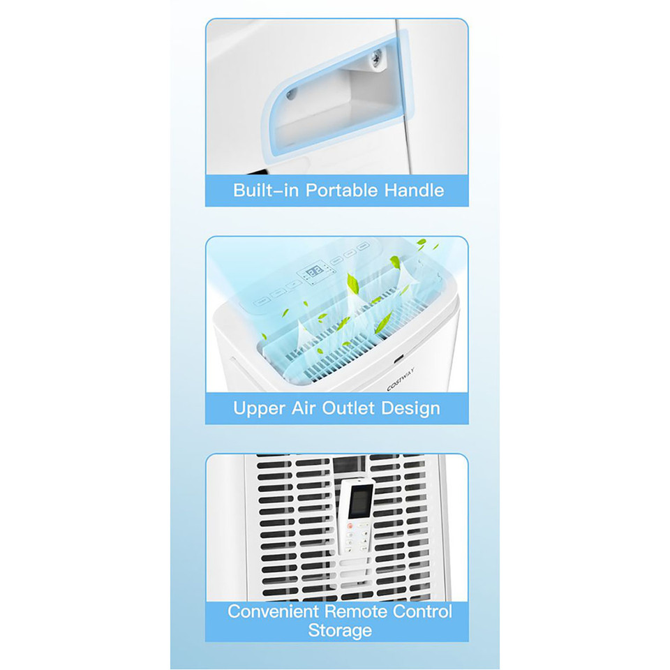 8,150-BTU Portable Air Conditioner with Remote (12,000-BTU ASHRAE) product image