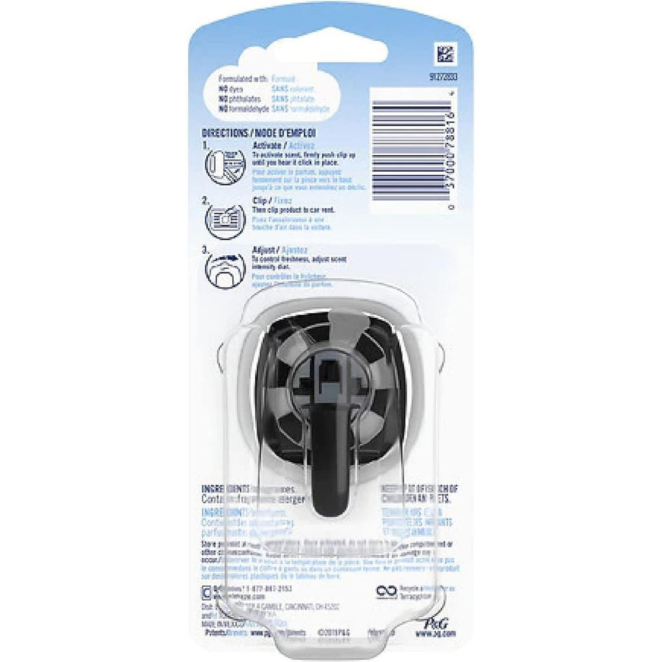 Febreze® CAR Old Spice Air Freshener Vent Clip (3-Pack) product image