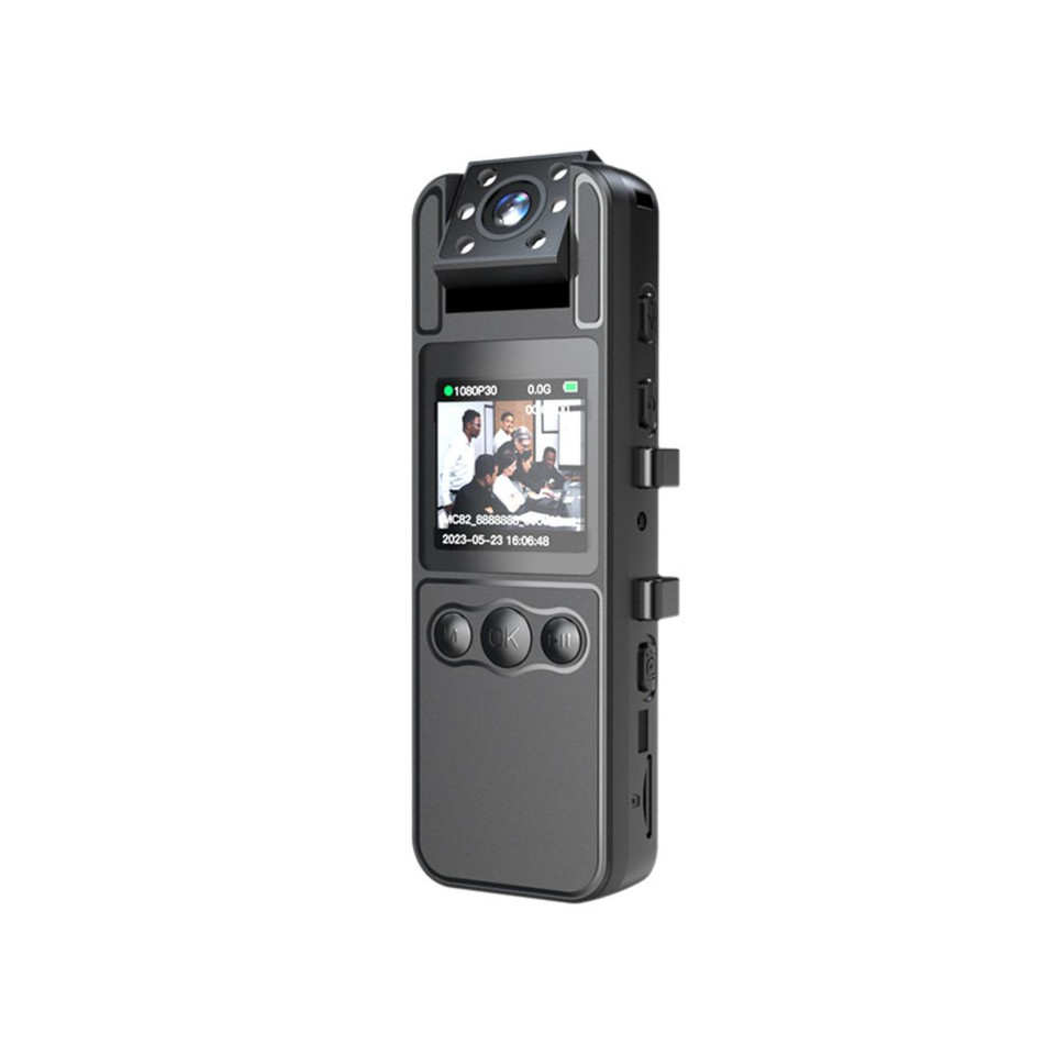 Wearable Body Camera with Audio and Video, 1080P Mini Body Cameras with Infrared Night Vision,Camera Pocket Camcorder for Riding, Meetings product image