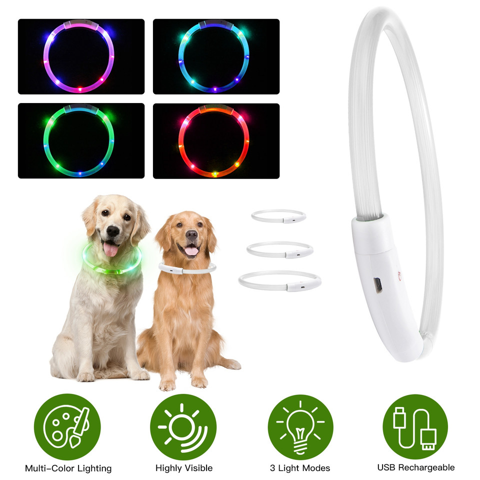 iMounTEK® USB-Rechargeable LED Dog Collar product image