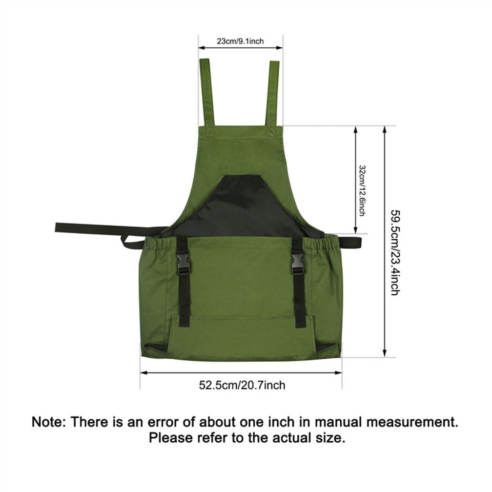 Gardening Picking Apron with Quick Release Pocket for Home Gardeners product image