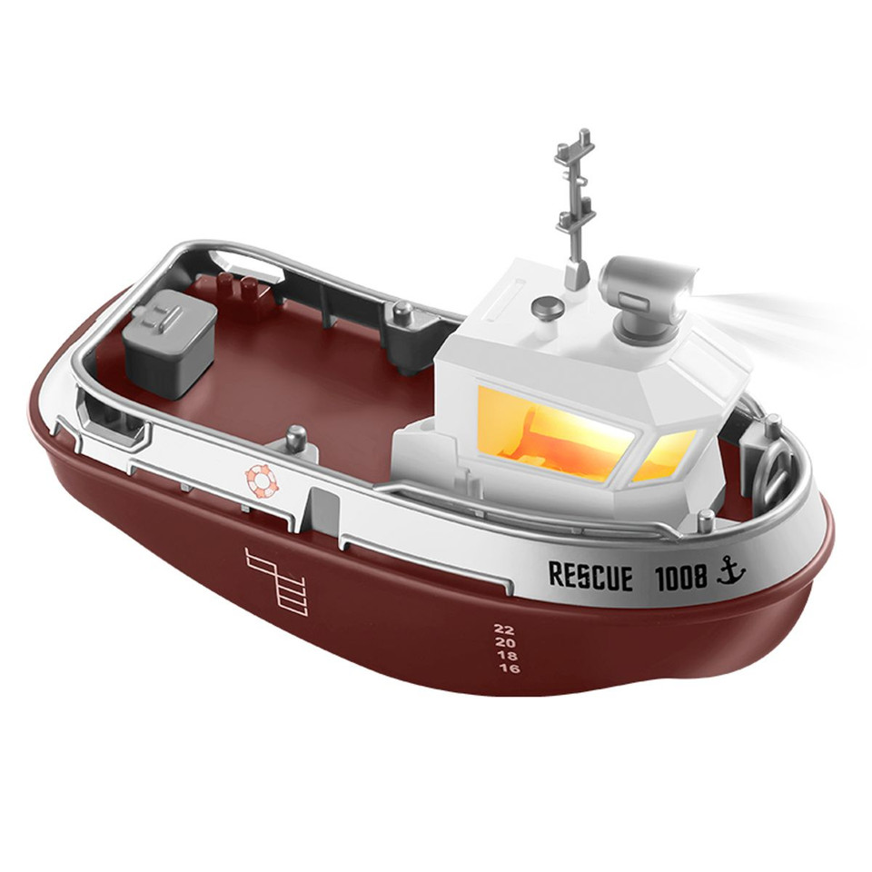 Mini Remote Control Boat 2.4G Wireless Remote Control Ship Children's Water Electric Charging Toy Boat product image