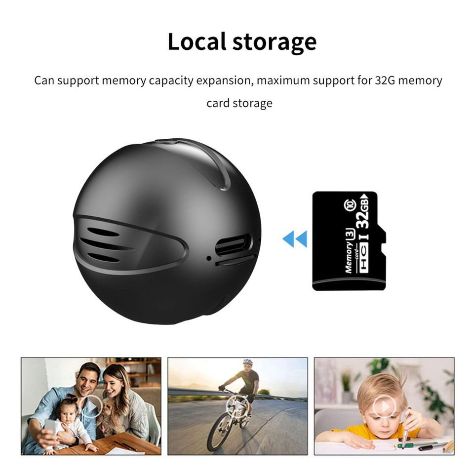 Mini Wifi Wireless Security Camera IR Night Vision Monitoring Remote Monitor Video Surveillance Smart Home Outdoor Sports Aerial Camera product image