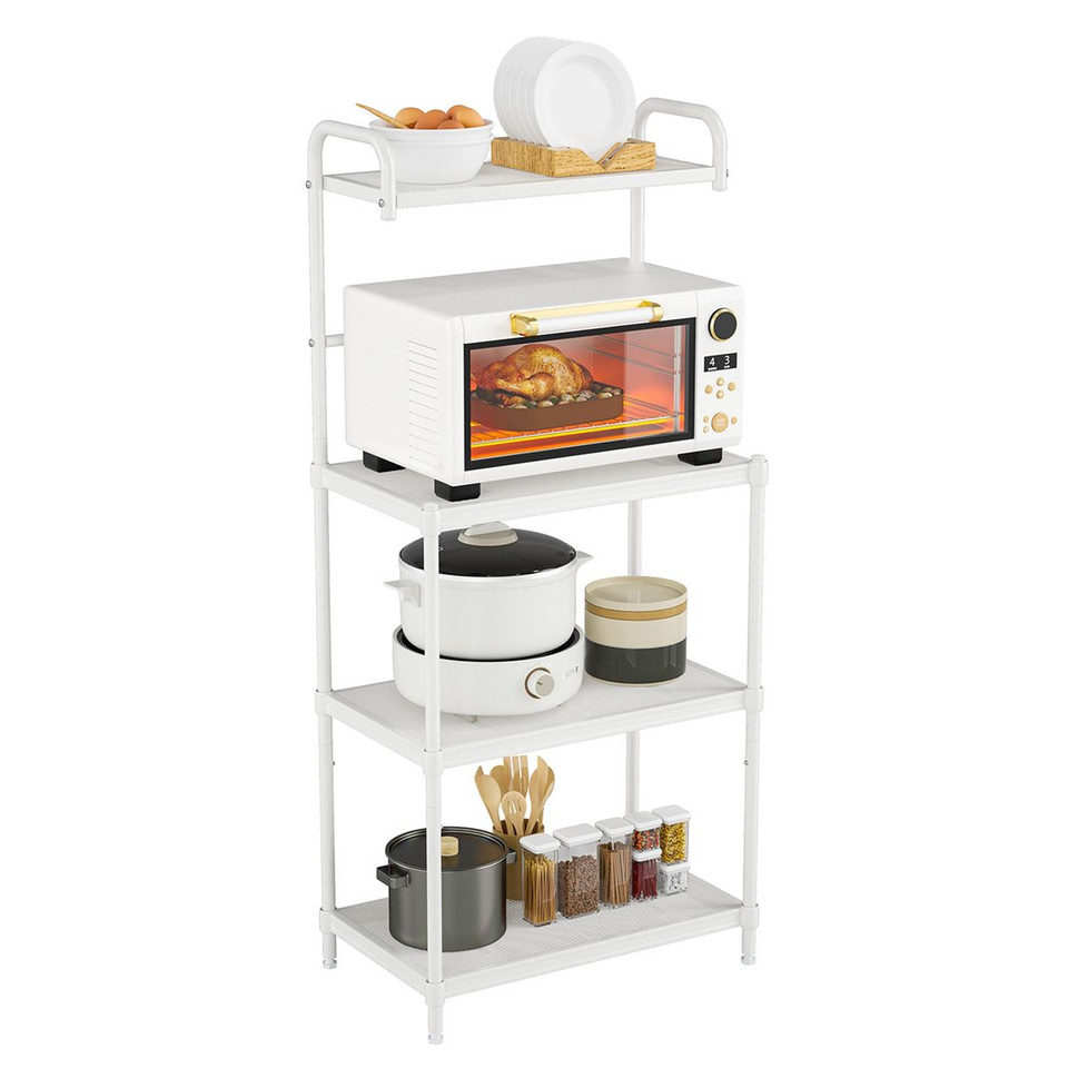 Costway 4-Tier Baker's Rack Microwave Stand product image