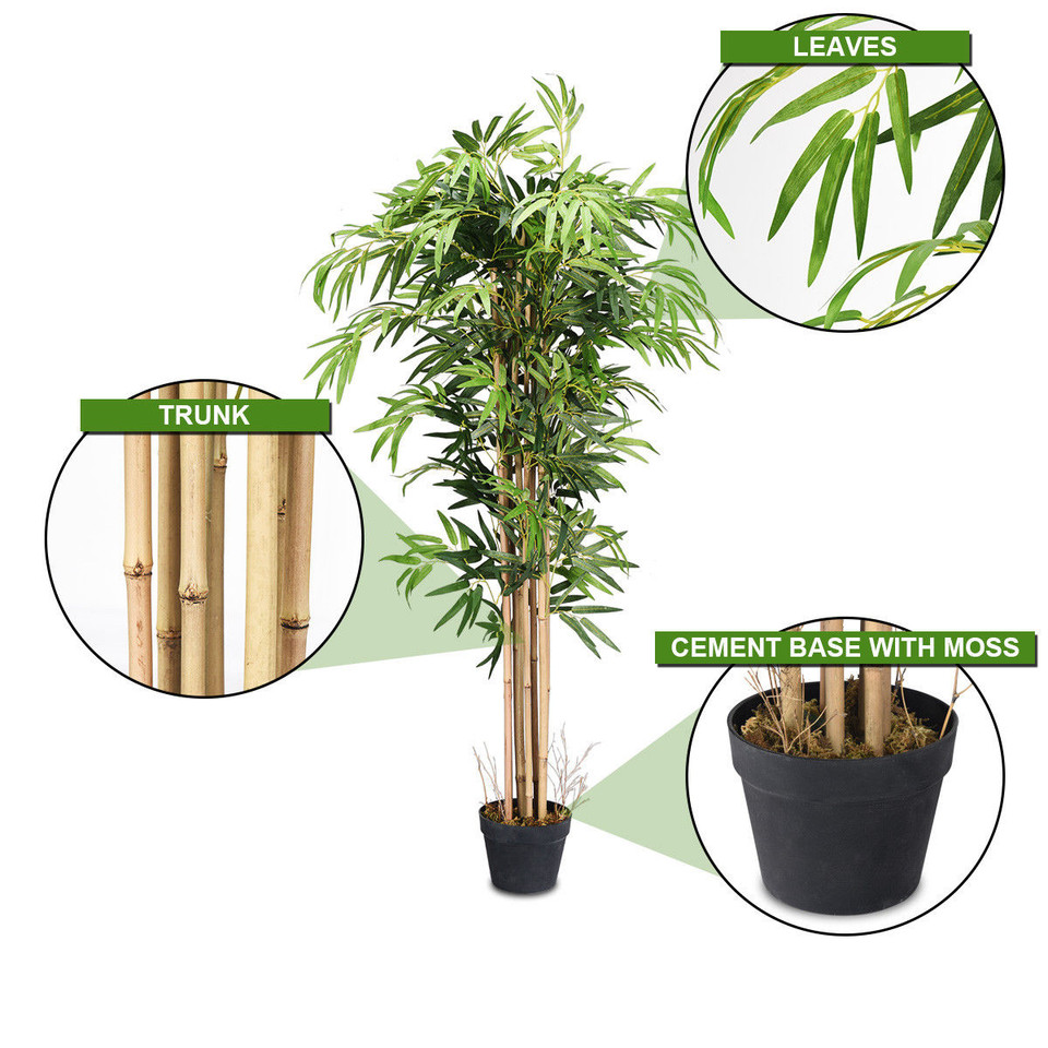 4 to 6-Foot Artificial Plants (4 Options) product image