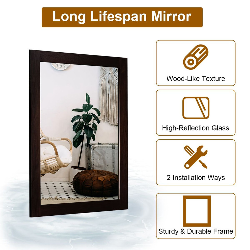 NewHome Rectangle Wall Mirror product image
