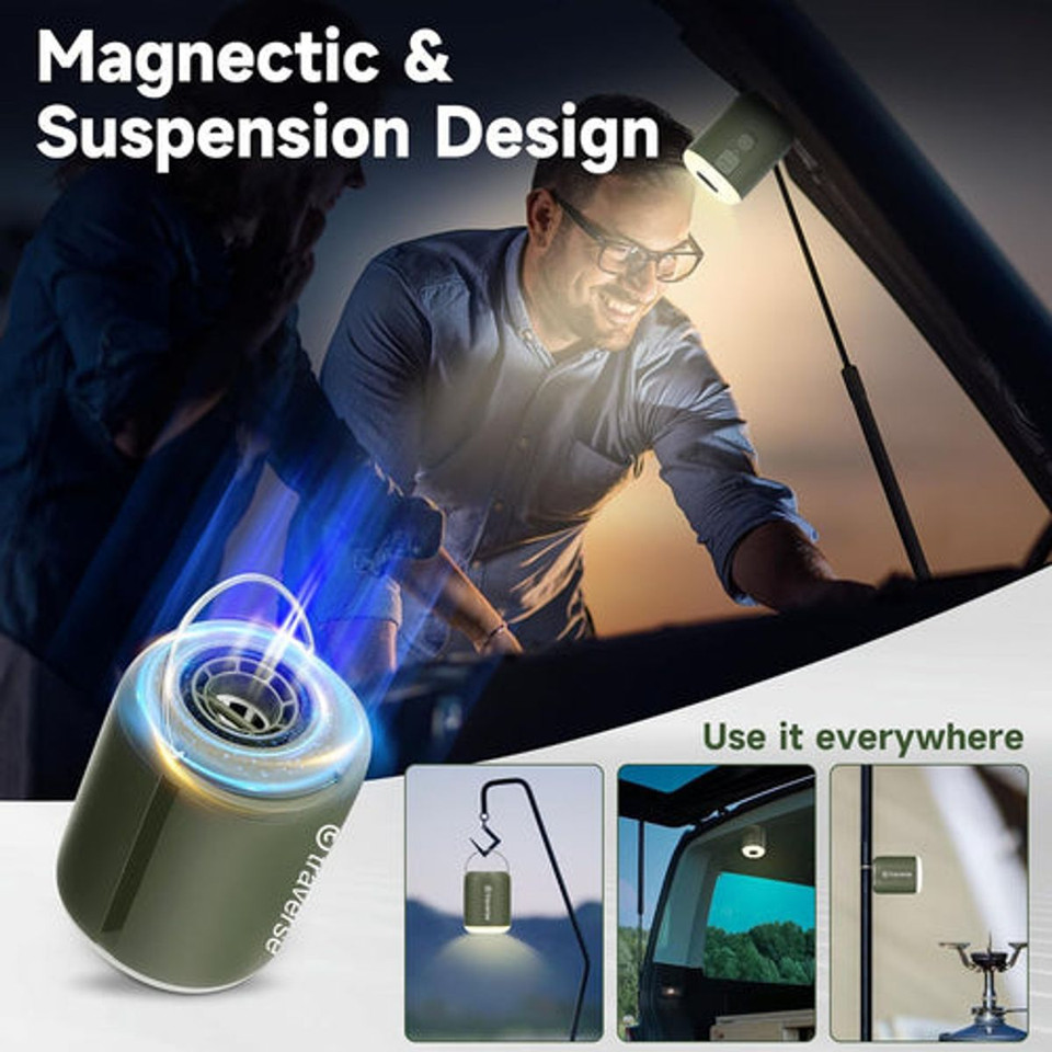 Traverse™ Portable Nano Air Pump with Built-in Lantern product image