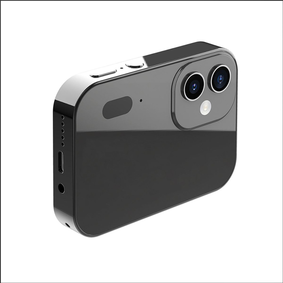 4K CCD Digital Camera 64MP Digital Video Camera with 3 Lens 3 Inch Touch Panel 16X Digital Zoom Built-in Flash Color Black product image