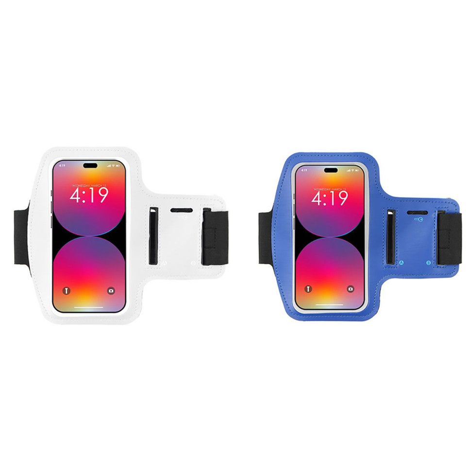Adjustable Cell Phone Arm Band with Headphone and Key Slots product image
