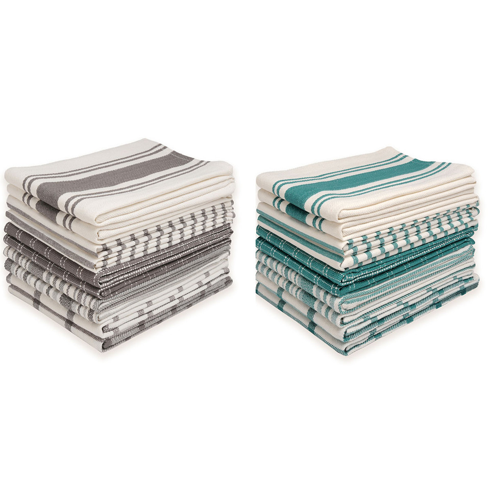 Dan River® Cotton Flat Kitchen Towel (10-Pack) product image
