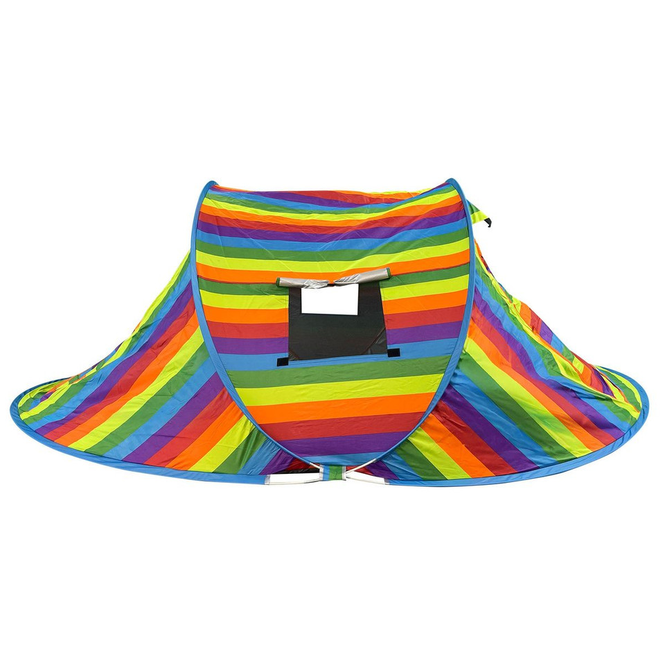 Instant 2-Person Pop-up Tent with 2 Ventilated Mesh Windows and Doors product image