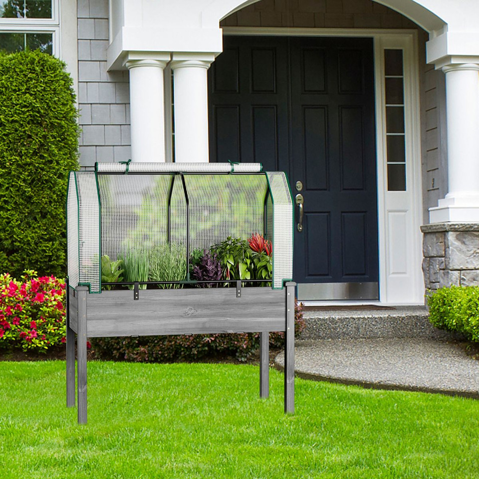 47.5 x 21.5 x 24-Inch Mini Greenhouse with Roll-up Zipper Door product image
