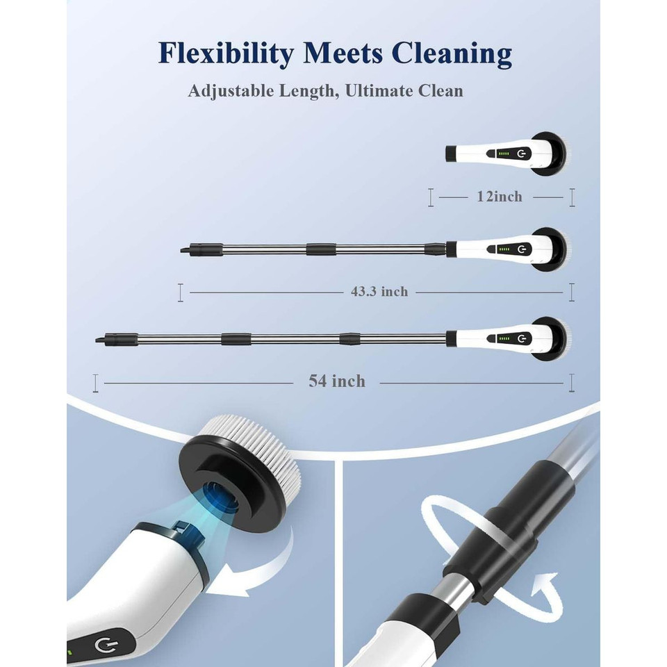 Multifuctional Electric Cleaning Scrubber Brush product image