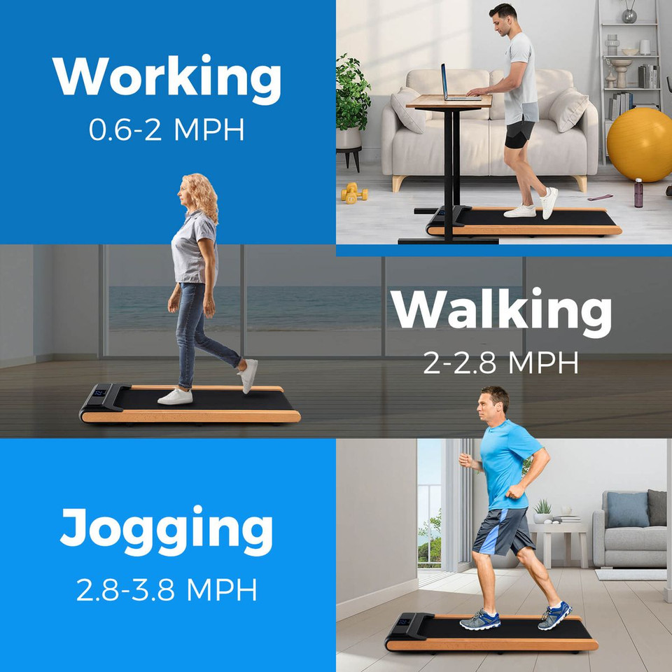 Superfit® 3-in-1 Walking Pad Under Desk Treadmill with Remote product image