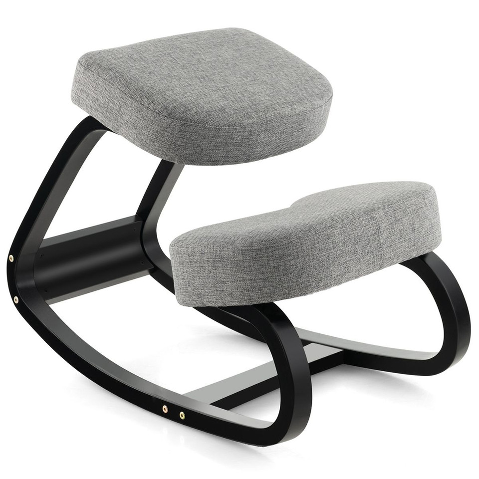 Rocking Ergonomic Kneeling Chair with Padded Cushion product image