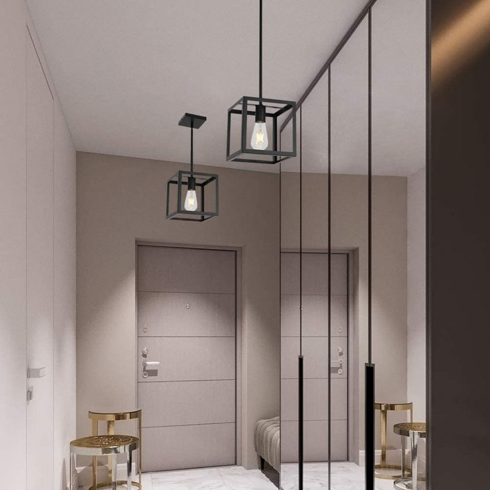 Light Cage Hanging Lighting Fixture with Adjustable Height product image