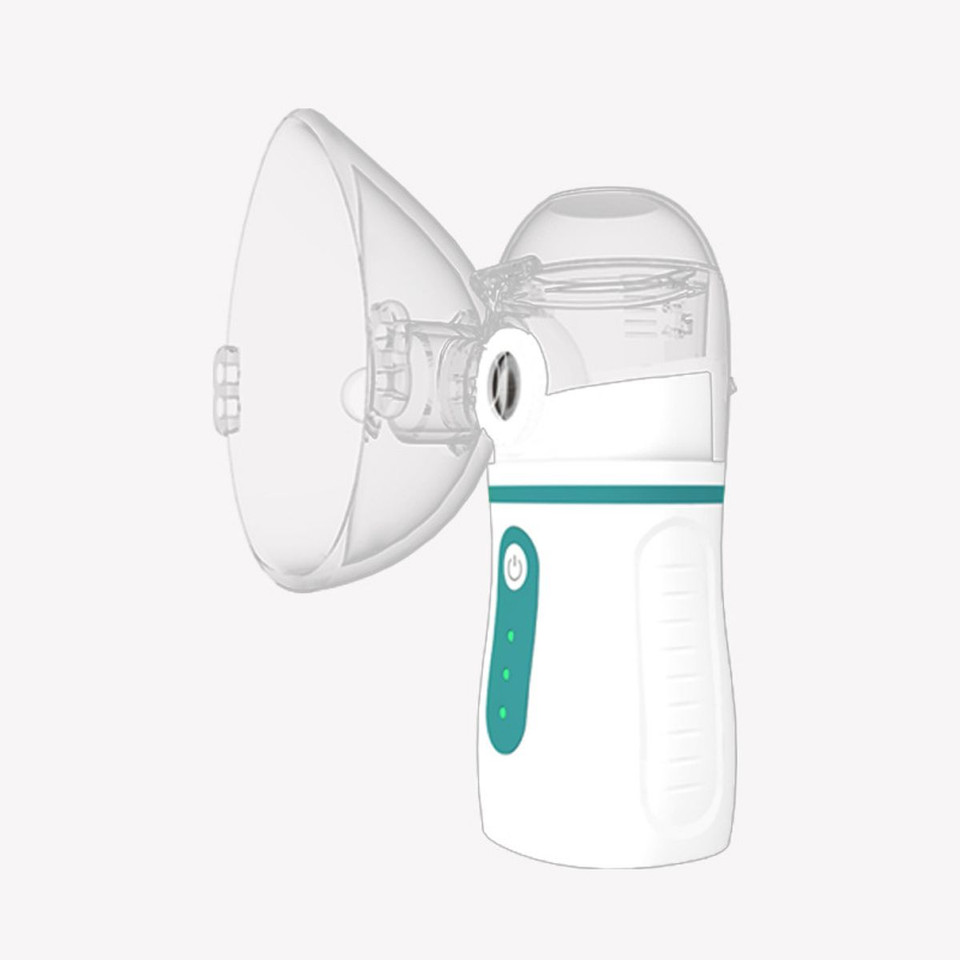 Portable Nebulizer with 3 Adjustable Speed, for Teens and Kids, Handheld Nebulizer for Breathing Issues, with Automatic-Cleaning, Effective for Home Use product image