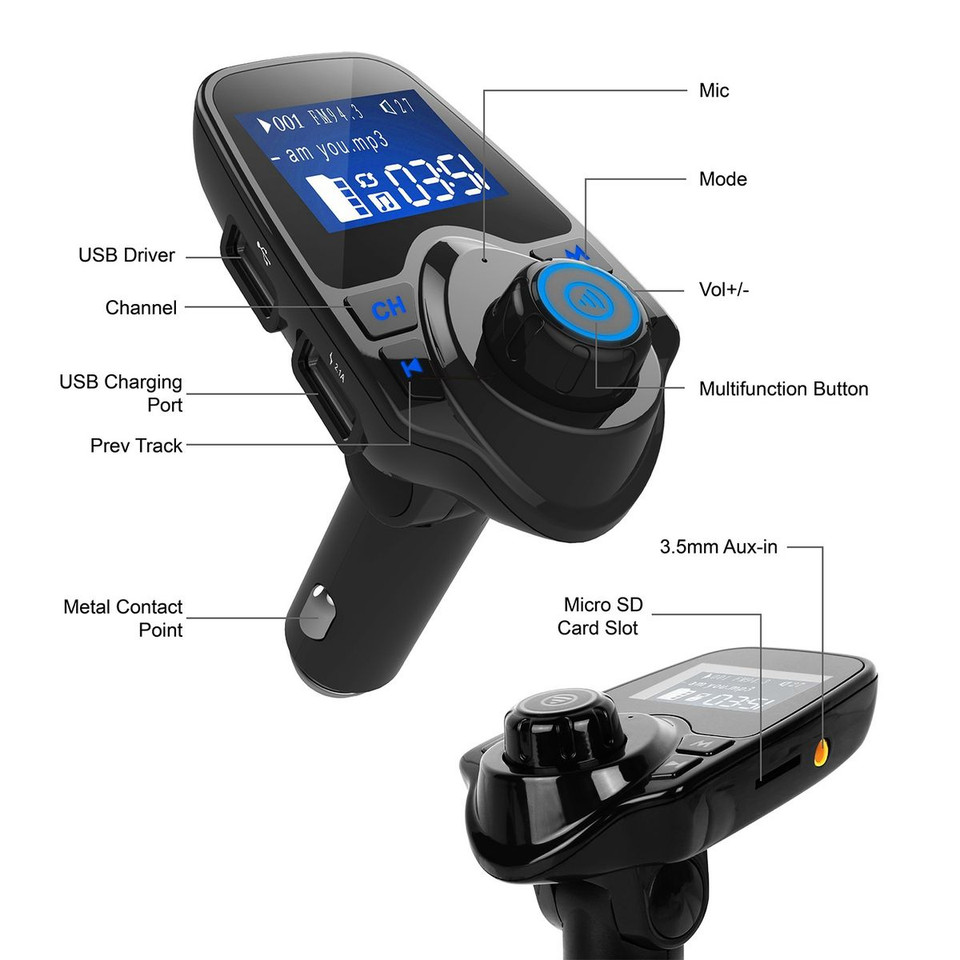 iMounTEK Car Wireless FM Transmitter product image
