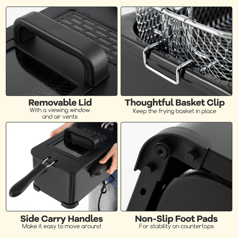 1700W Electric Deep Fryer product image